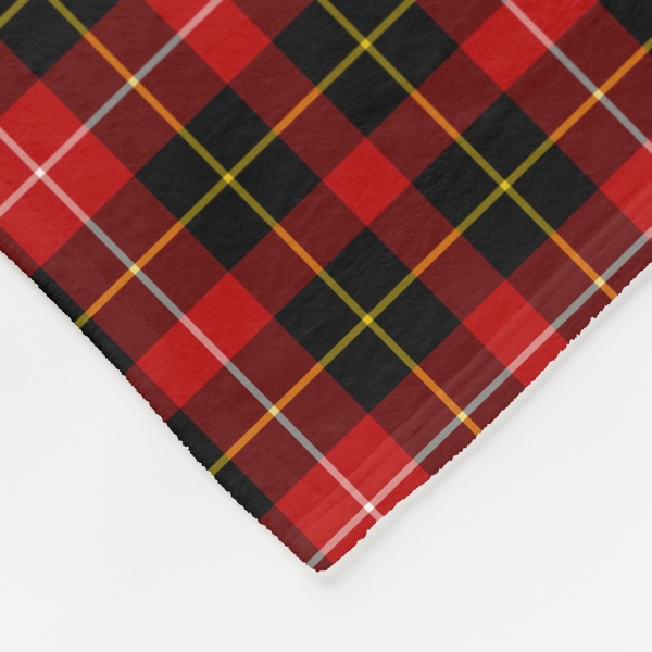 O'Connell tartan fleece blanket