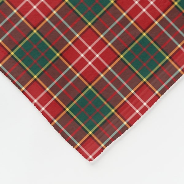 Ogilvie tartan fleece blanket