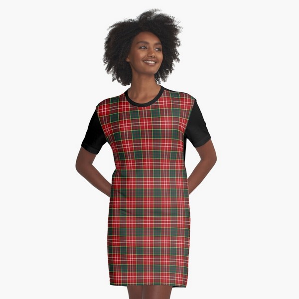 Ogilvie tartan tee shirt dress