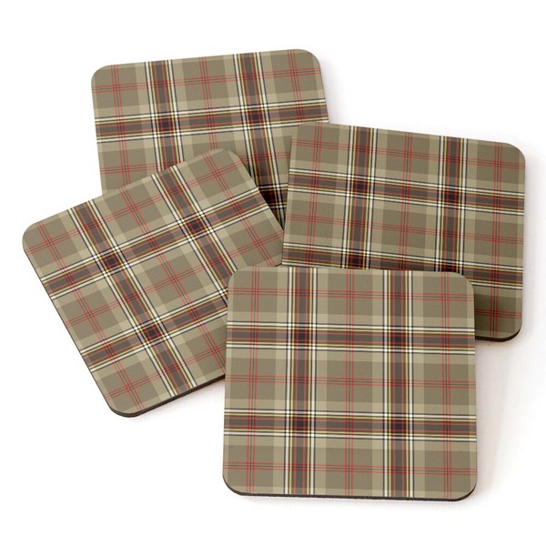 Clan O'Keefe Tartan Coasters