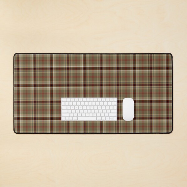 O'Keefe tartan desk mat