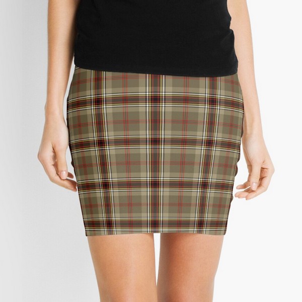 O'Keefe tartan mini skirt