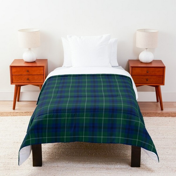 Oliphant tartan comforter