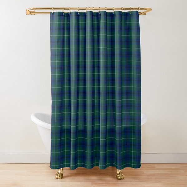 Oliphant tartan shower curtain