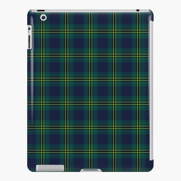 Oliver Hunting tartan iPad case
