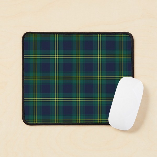 Oliver Hunting tartan mouse pad