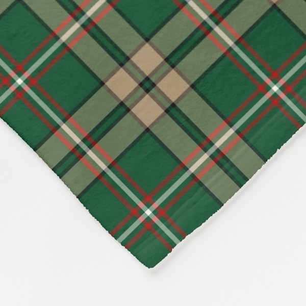 O'Neill tartan fleece blanket