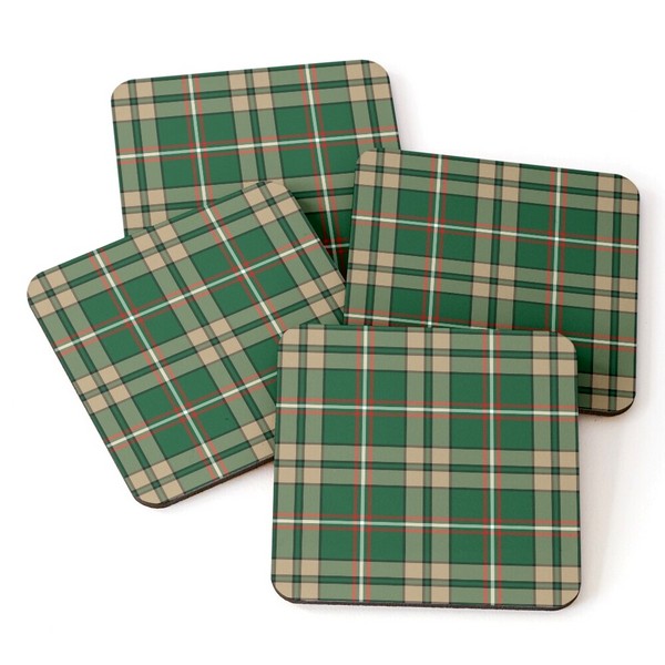 Clan O'Neill Tartan Coasters