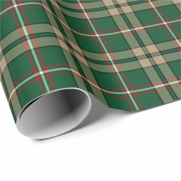 O'Neill tartan wrapping paper