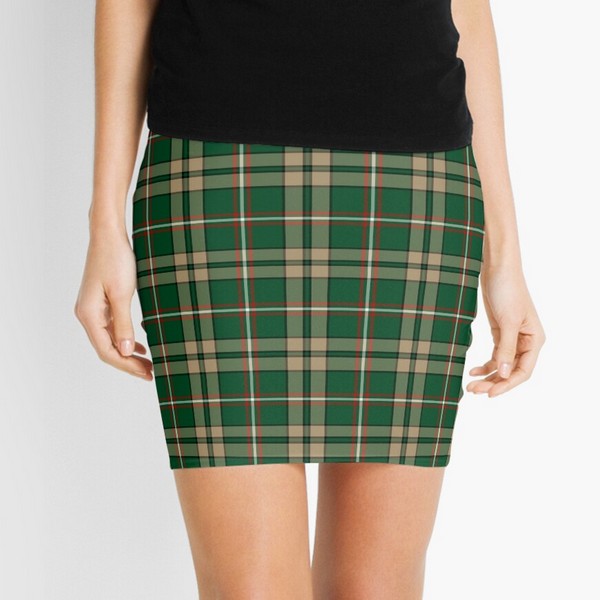 O'Neill tartan mini skirt