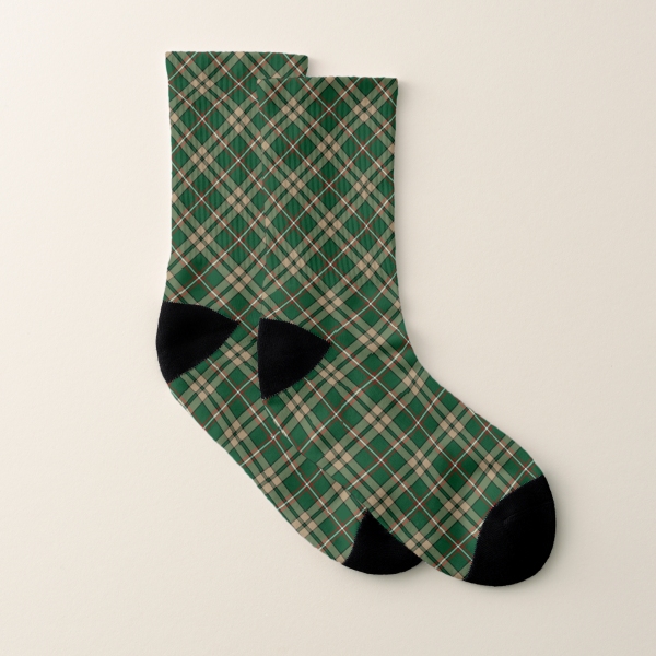 O'Neill tartan socks