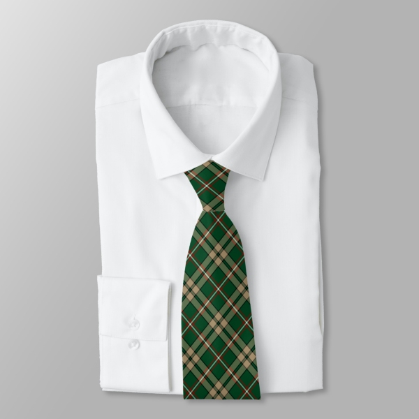 O'Neill tartan necktie