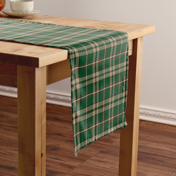 O'Neill tartan table runner