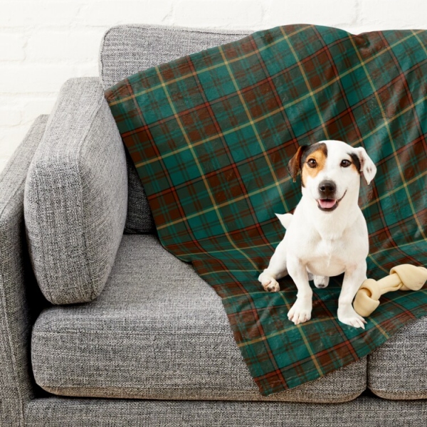 Ontario Tartan Pet Blanket