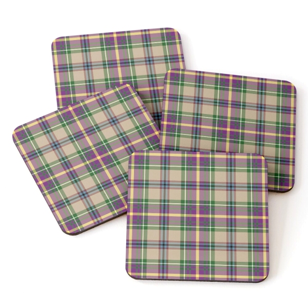 Oregon Tartan Coasters