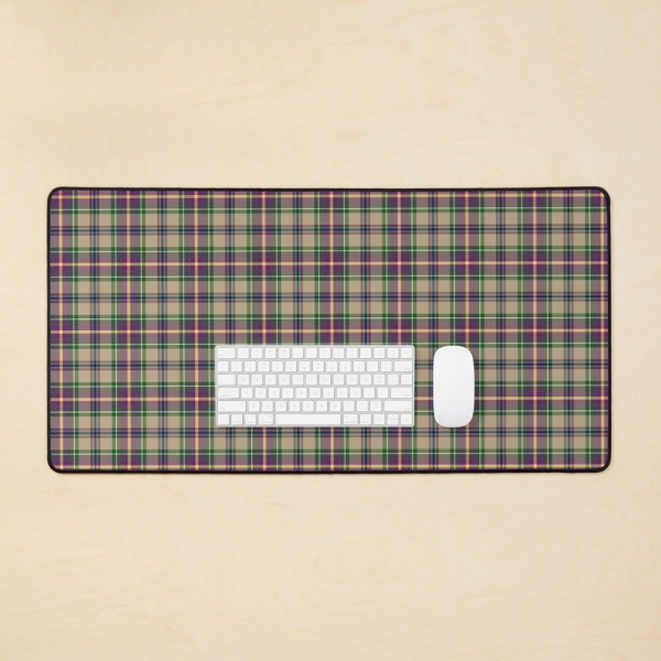 Oregon Tartan Desk Mat