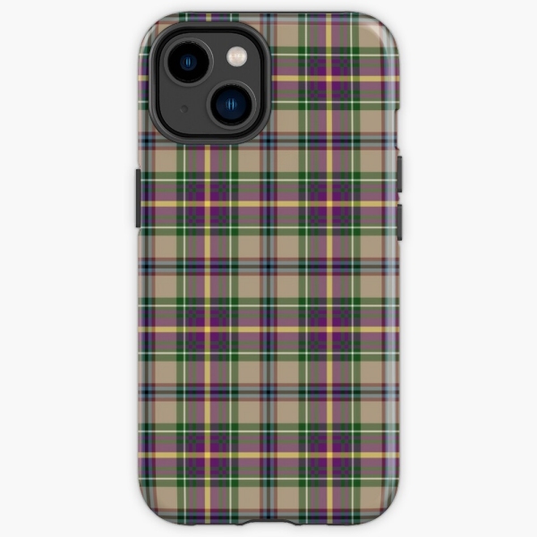 Oregon Tartan iPhone Case