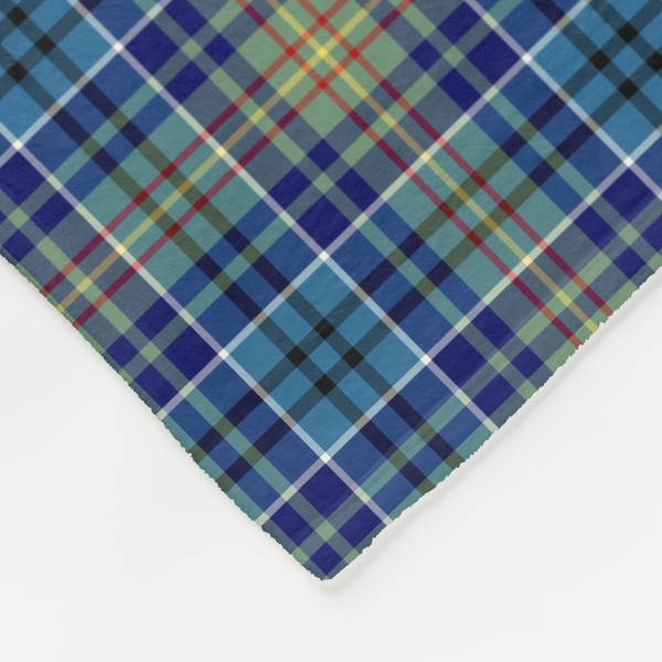 O'Sullivan tartan fleece blanket