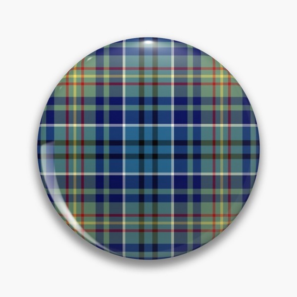 O'Sullivan tartan pinback button