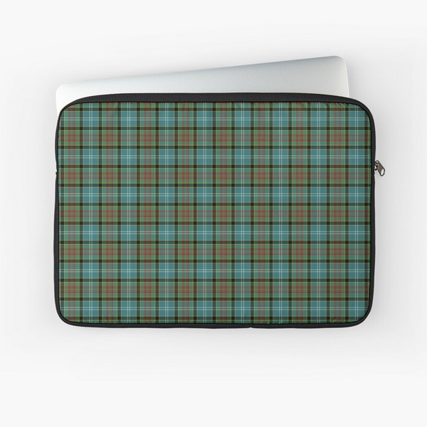 Paisley tartan laptop sleeve