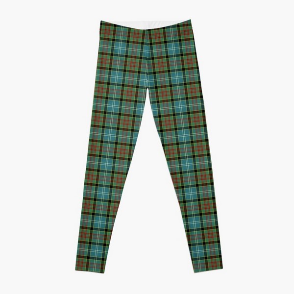 Paisley tartan leggings