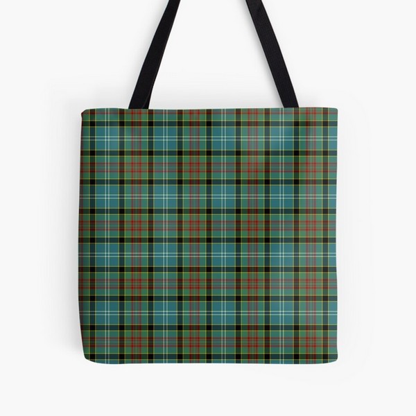 Paisley tartan tote bag