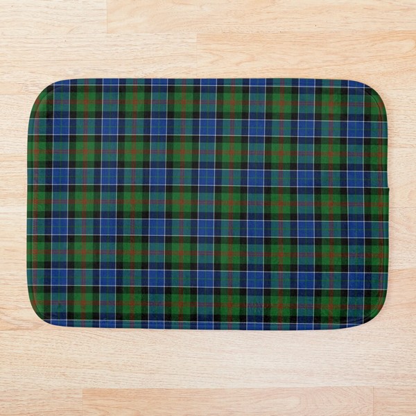 Clan Paterson tartan floor mat