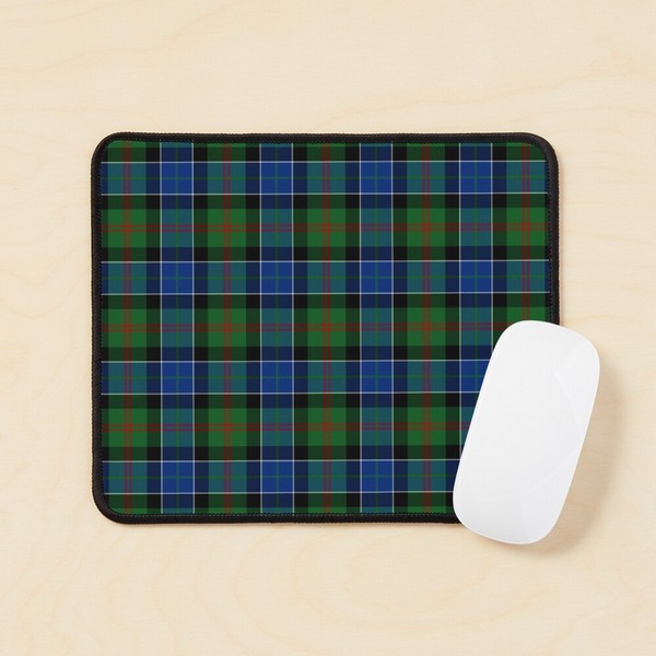 Clan Paterson tartan mouse pad
