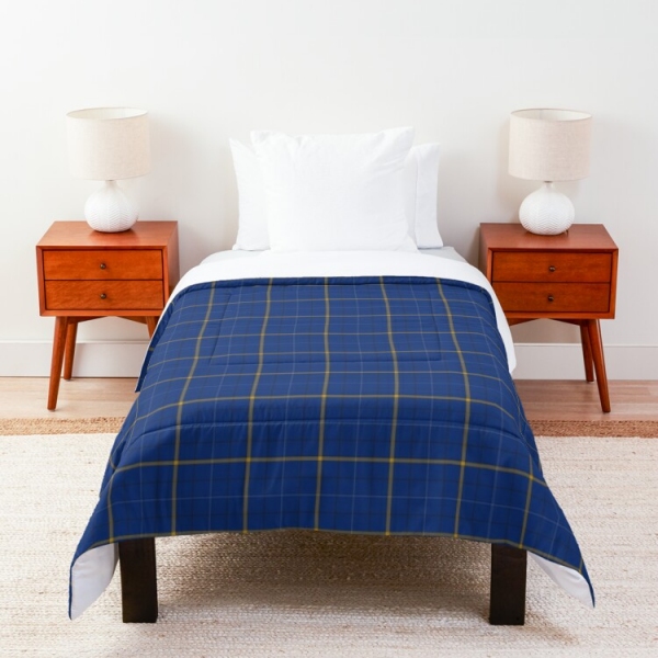 Pearson tartan comforter