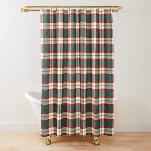 Prince Edward Island Dress Tartan Shower Curtain
