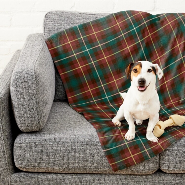 Prince Edward Island Tartan Pet Blanket