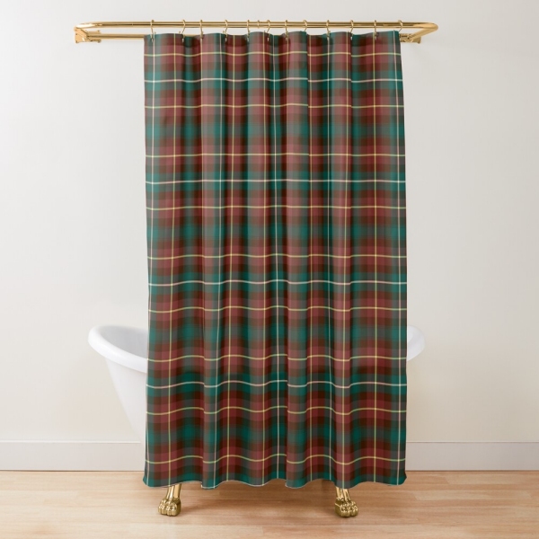 Prince Edward Island Tartan Shower Curtain