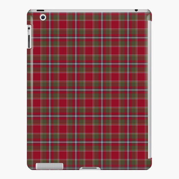 Perthshire Weathered tartan iPad case