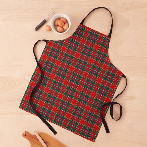 Perthshire District tartan apron