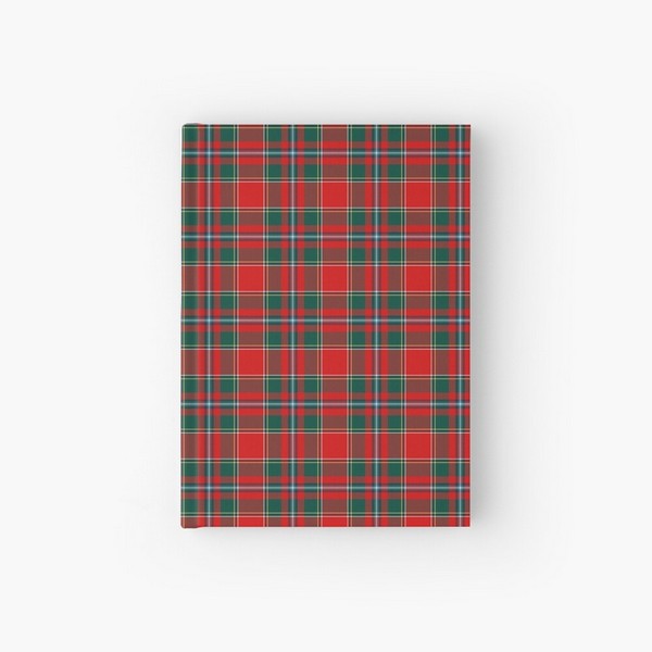 Perthshire District tartan hardcover journal