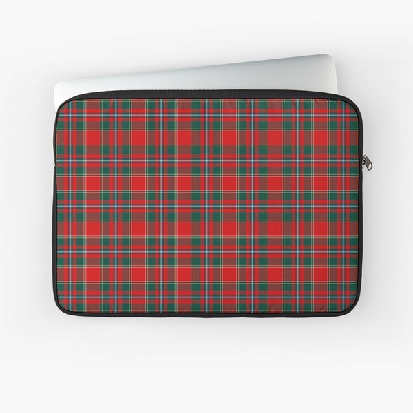 Perthshire District tartan laptop sleeve