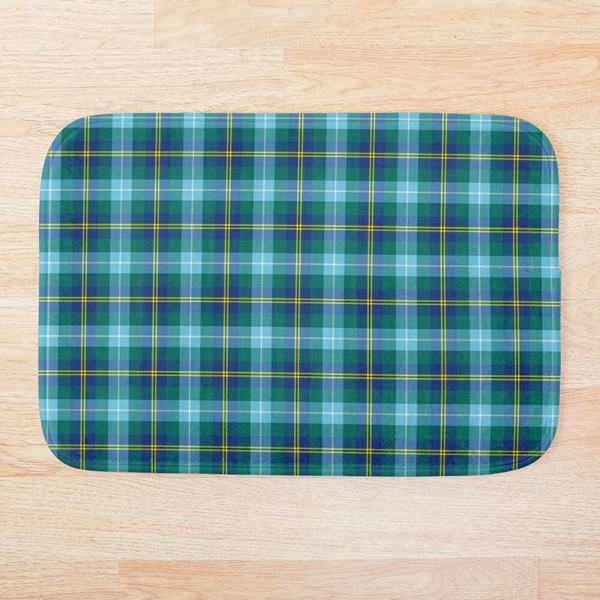 Porteous tartan floor mat