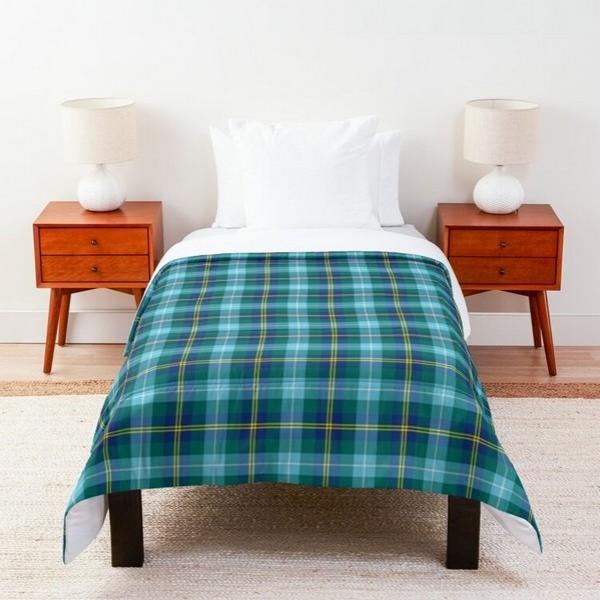 Porteous tartan comforter