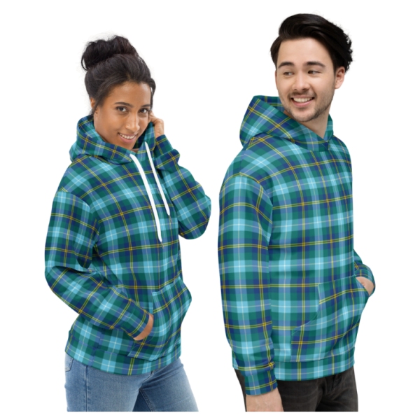 Porteous tartan hoodie