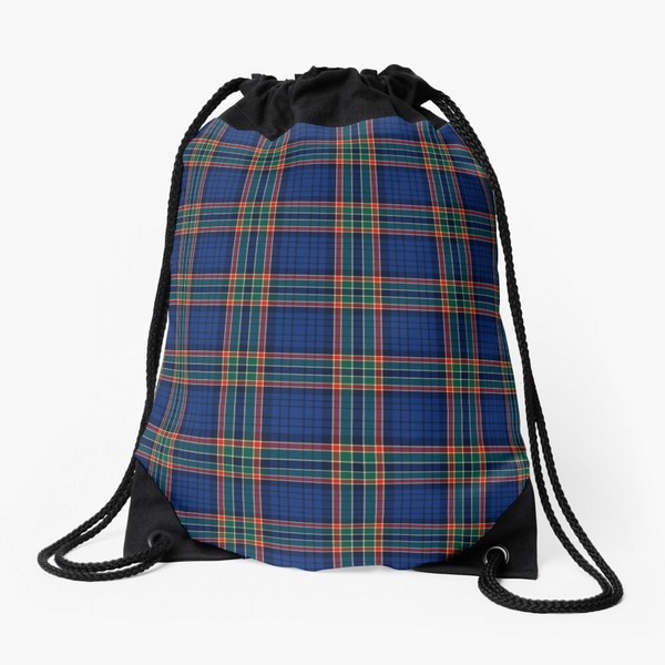 Ralston tartan drawstring bag