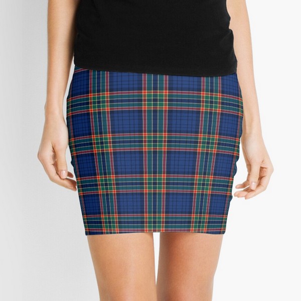 Ralston tartan mini skirt