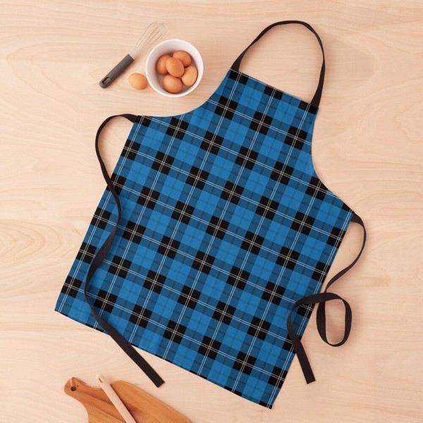 Clan Ramsay Blue tartan apron