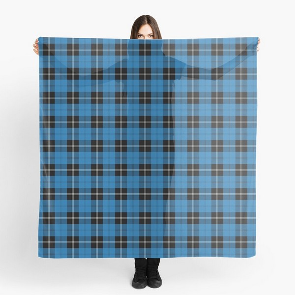 Clan Ramsay Blue tartan scarf