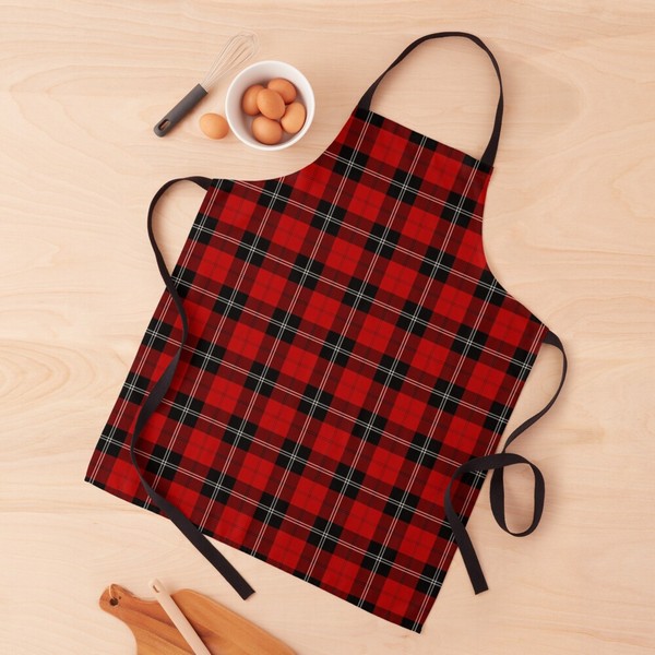 Ramsay tartan apron