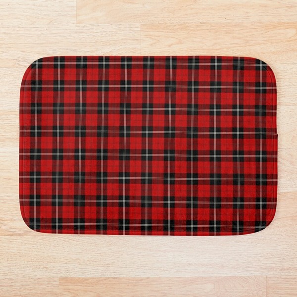 Ramsay tartan floor mat