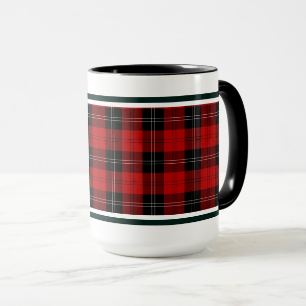 Clan Ramsay District Tartan Mug