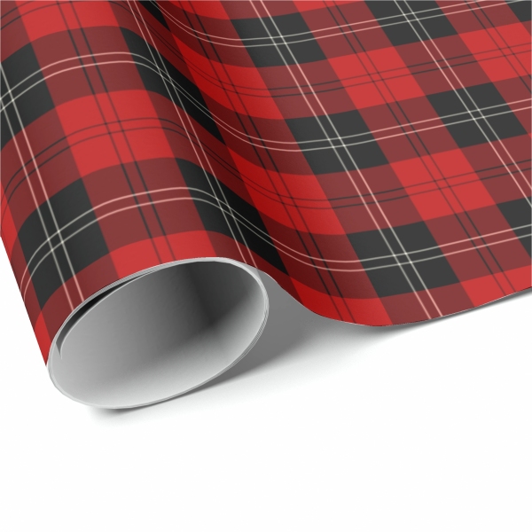 Ramsay tartan wrapping paper