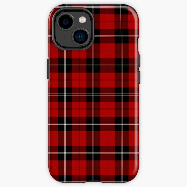 Clan Ramsay Tartan iPhone Case