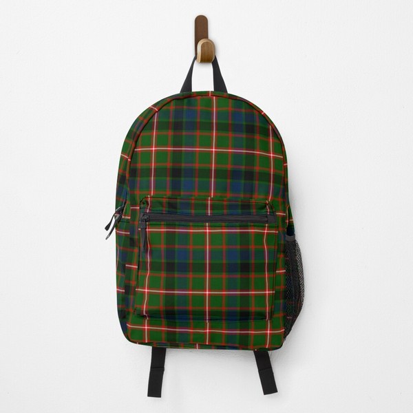 Reid tartan backpack