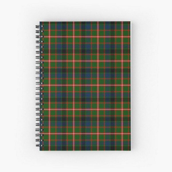 Reid tartan spiral notebook